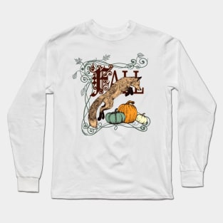 Fall Fox Long Sleeve T-Shirt